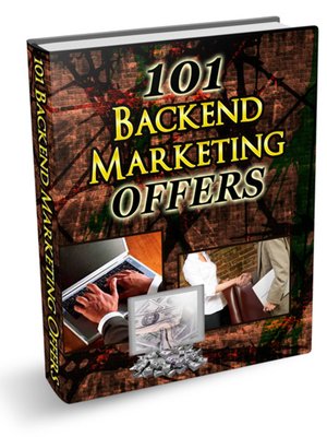 cover image of 101 Back end Marketing Offers